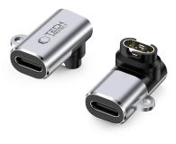 Przejściówka Tech-Protect ULTRABOOST ADAPTER TYPE-C TO GARMIN WATCH GREY